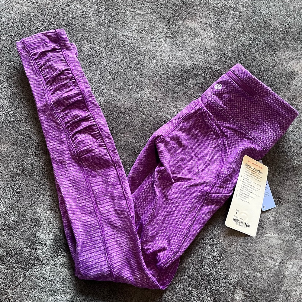 Lululemon Athletica Women’s Purple Leggings - Picture 1 of 6